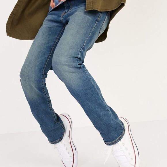 Old Navy Built-In Flex Skinny Jeans Boys Hudson Size 12 NWOT - Picture 1 of 12